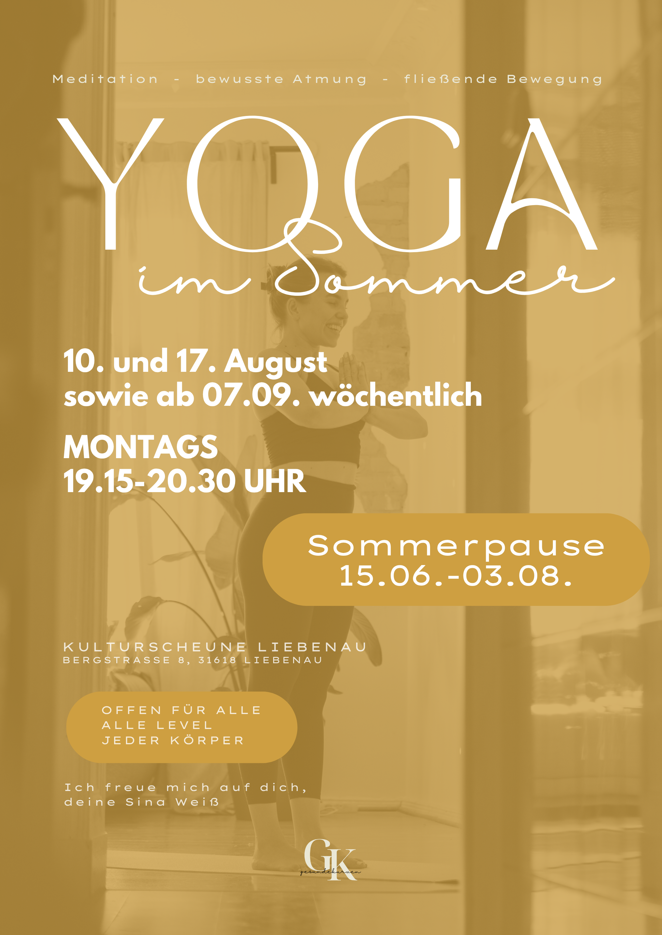 Yoga im Sommer